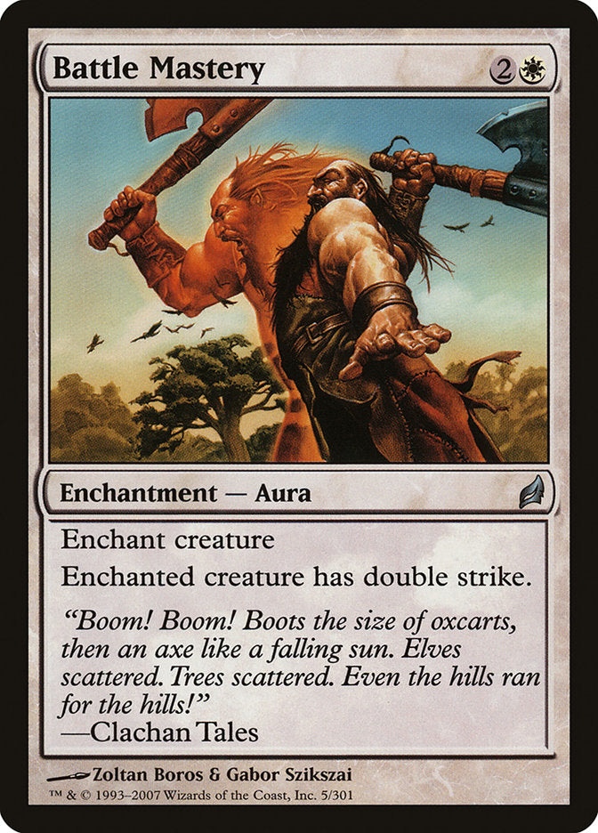 Battle Mastery [Lorwyn] Foil
