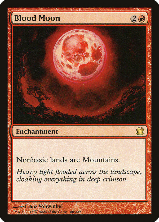 Blood Moon [Modern Masters] Foil