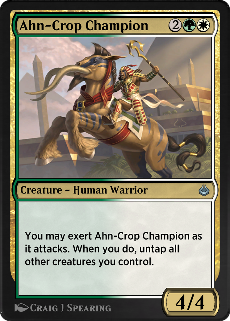 Ahn-Crop Champion  [Amonkhet Remastered]