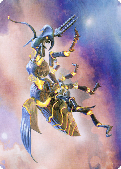 Zabaz, the Glimmerwasp // Zabaz, the Glimmerwasp  [Modern Horizons 2 Art Series] (Borderless) Foil