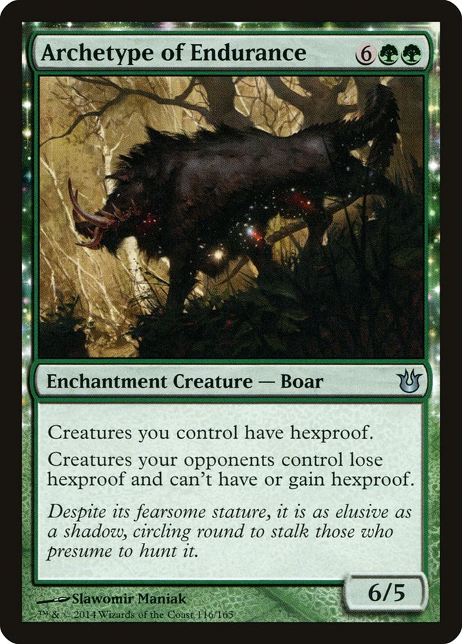 Archetype of Endurance [Born of the Gods] Foil
