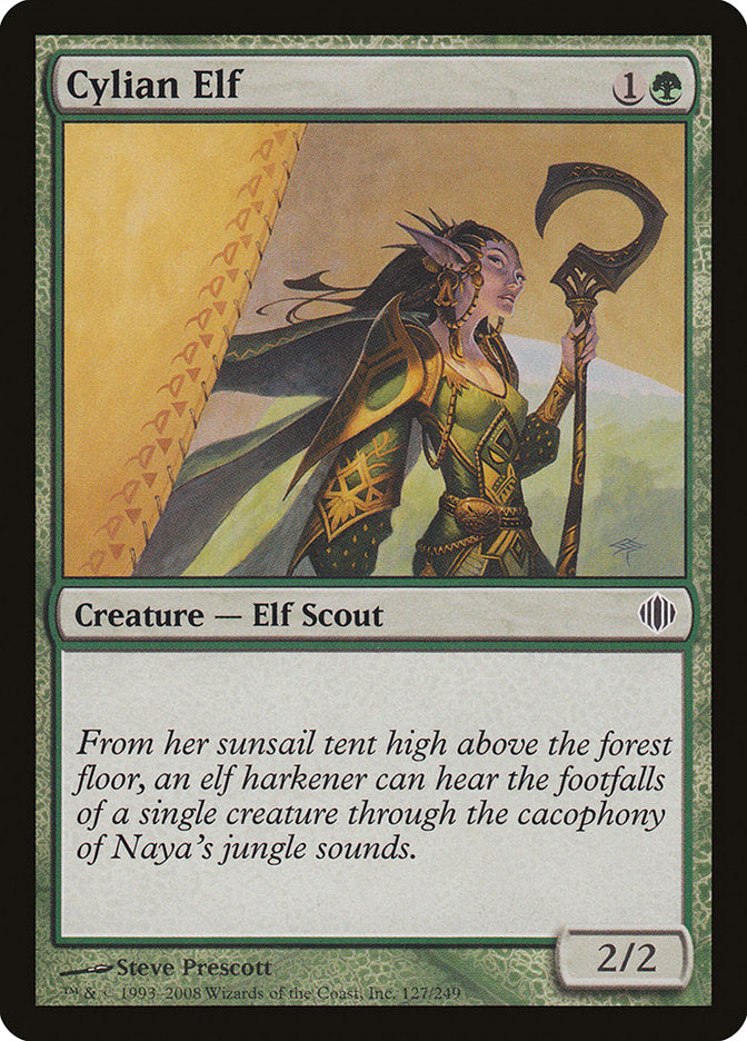 Cylian Elf [Shards of Alara] Foil