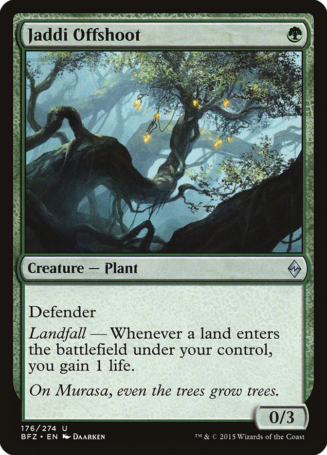Jaddi Offshoot [Battle for Zendikar] Foil
