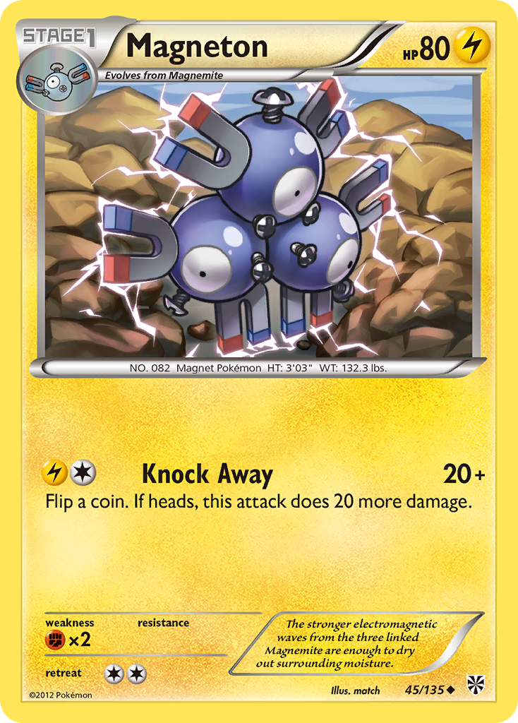 Magneton (45/135) [Black & White: Plasma Storm] Reverse Holofoil