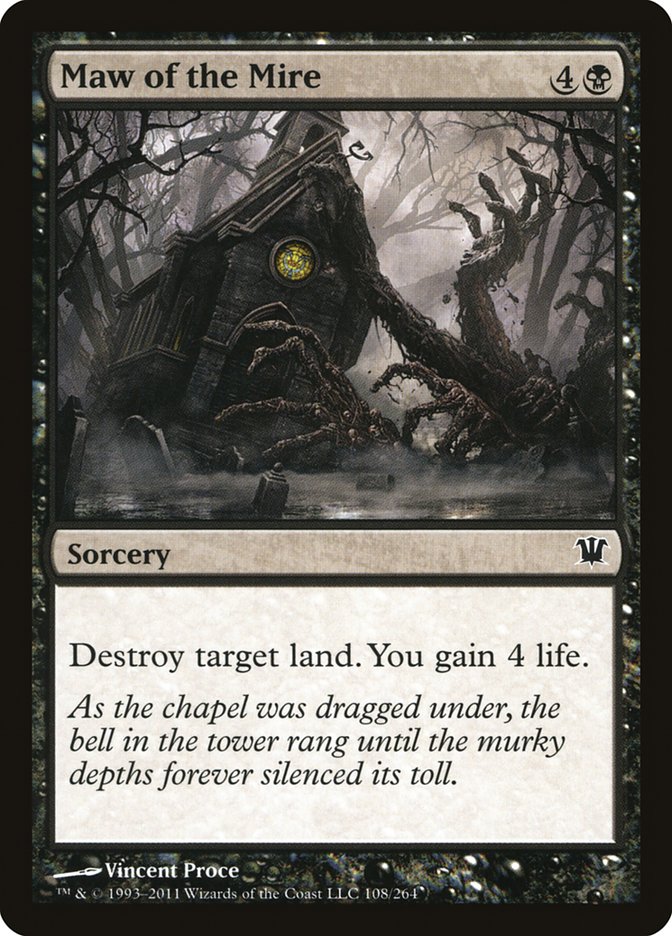 Maw of the Mire [Innistrad] Foil