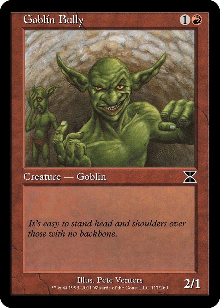 Goblin Bully  [Masters Edition IV] Foil