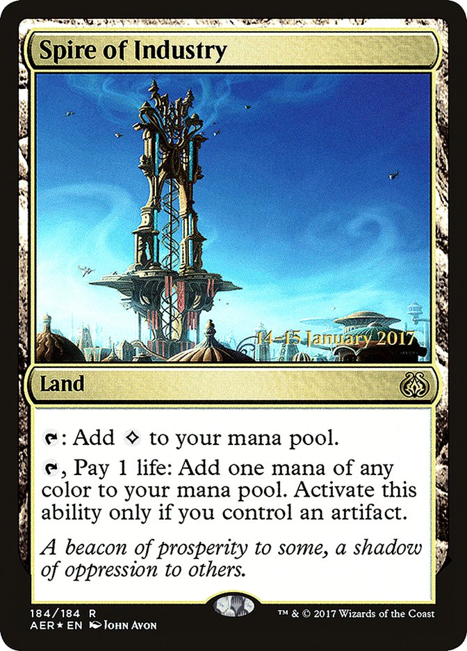 Spire of Industry [Aether Revolt Prerelease Promos]