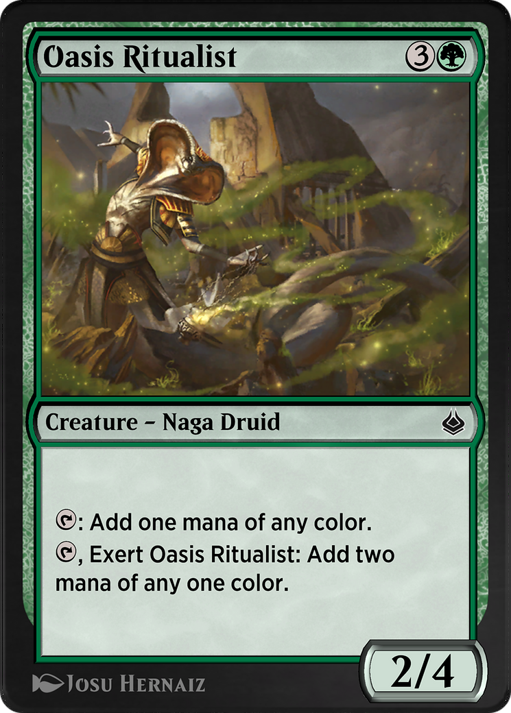 Oasis Ritualist  [Amonkhet Remastered]