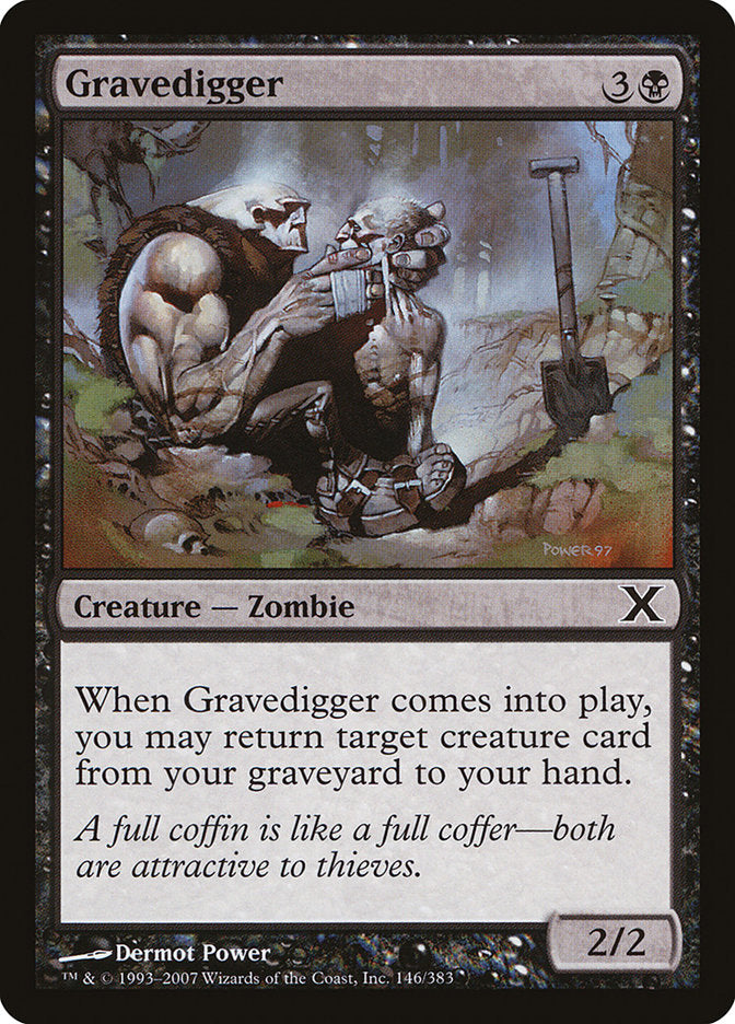 Gravedigger [Tenth Edition] Foil