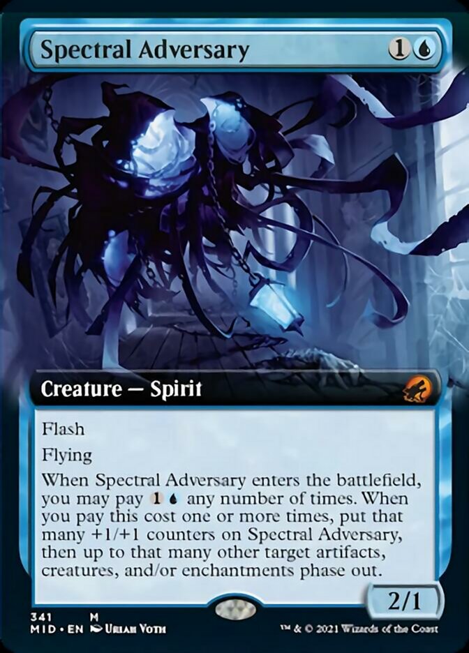Spectral Adversary (Extended Art) [Innistrad: Midnight Hunt] Foil