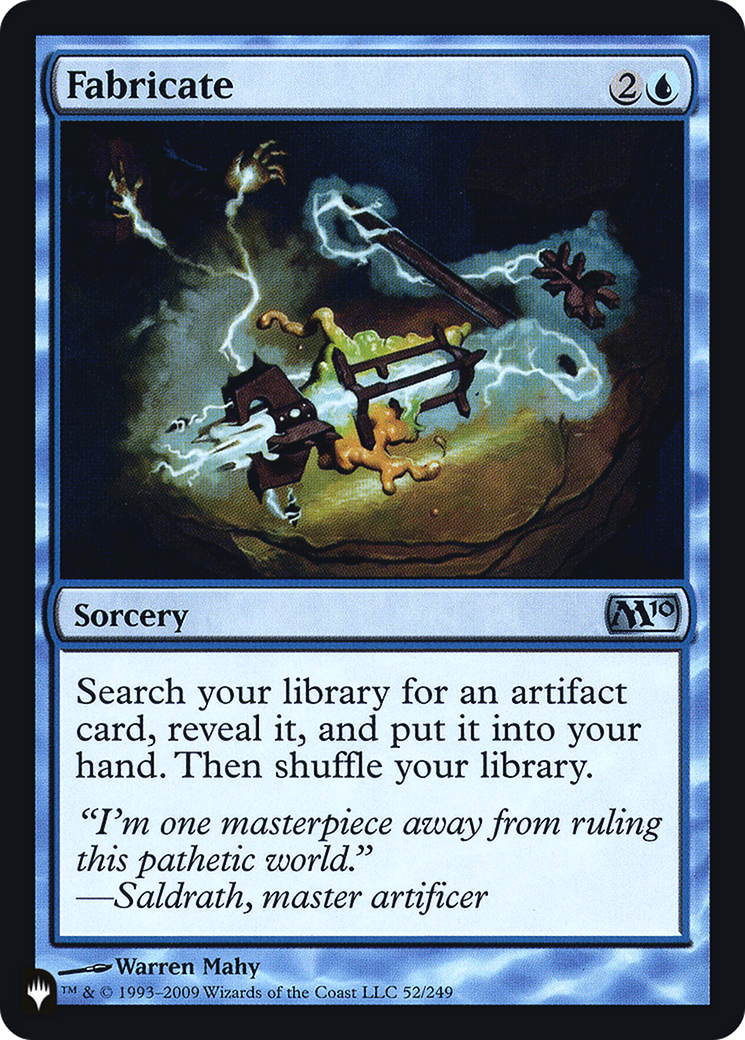 Fabricate  [The List]