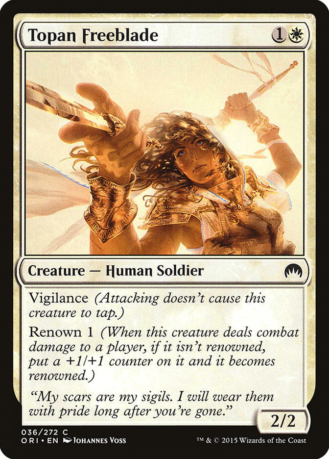 Topan Freeblade [Magic Origins] Foil