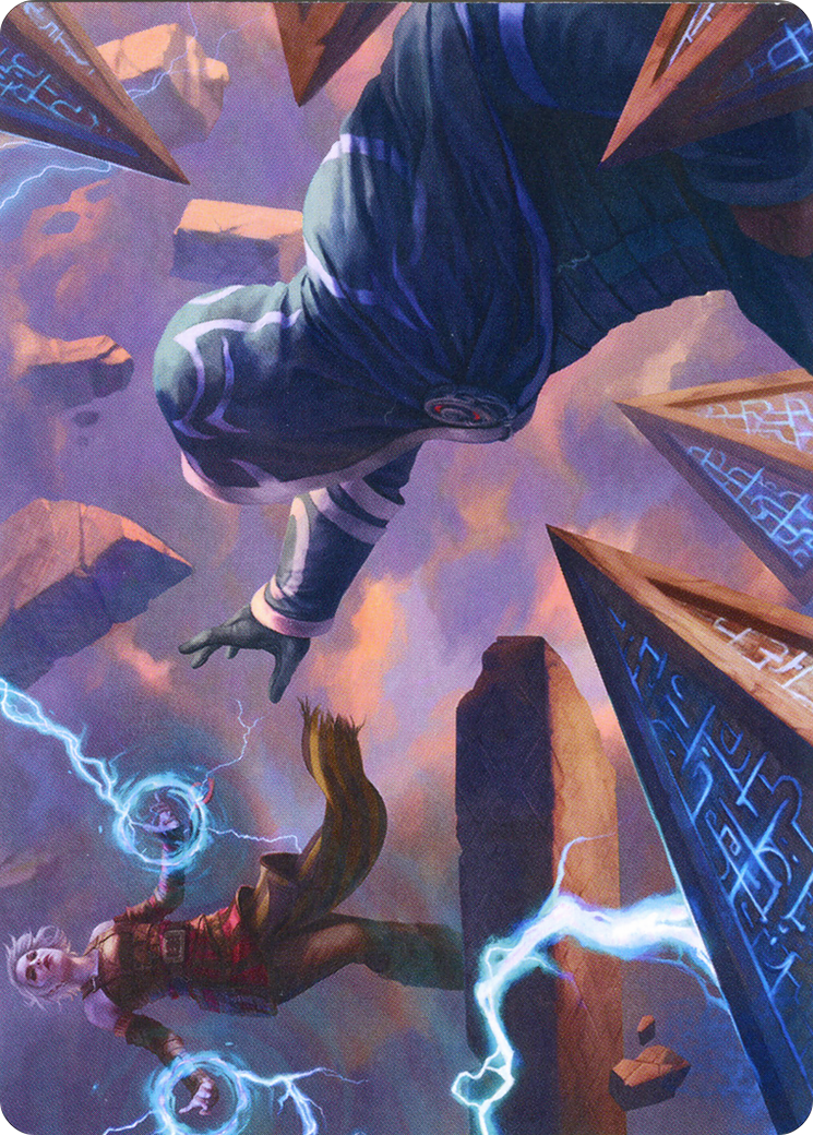 Nahiri's Binding // Nahiri's Binding  [Zendikar Rising Art Series] (Borderless)