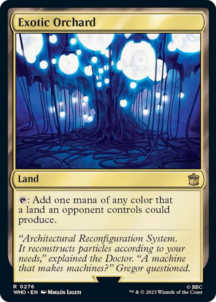 Exotic Orchard [Doctor Who] Foil