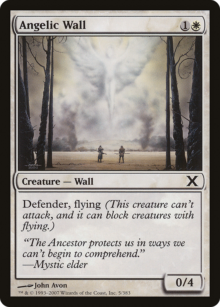 Angelic Wall  [Tenth Edition]