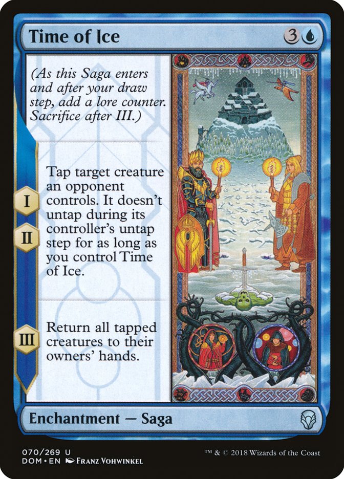 Time of Ice [Dominaria] Foil
