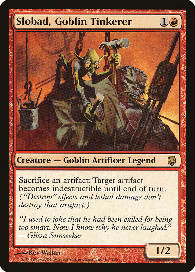 Slobad, Goblin Tinkerer [Darksteel] Foil