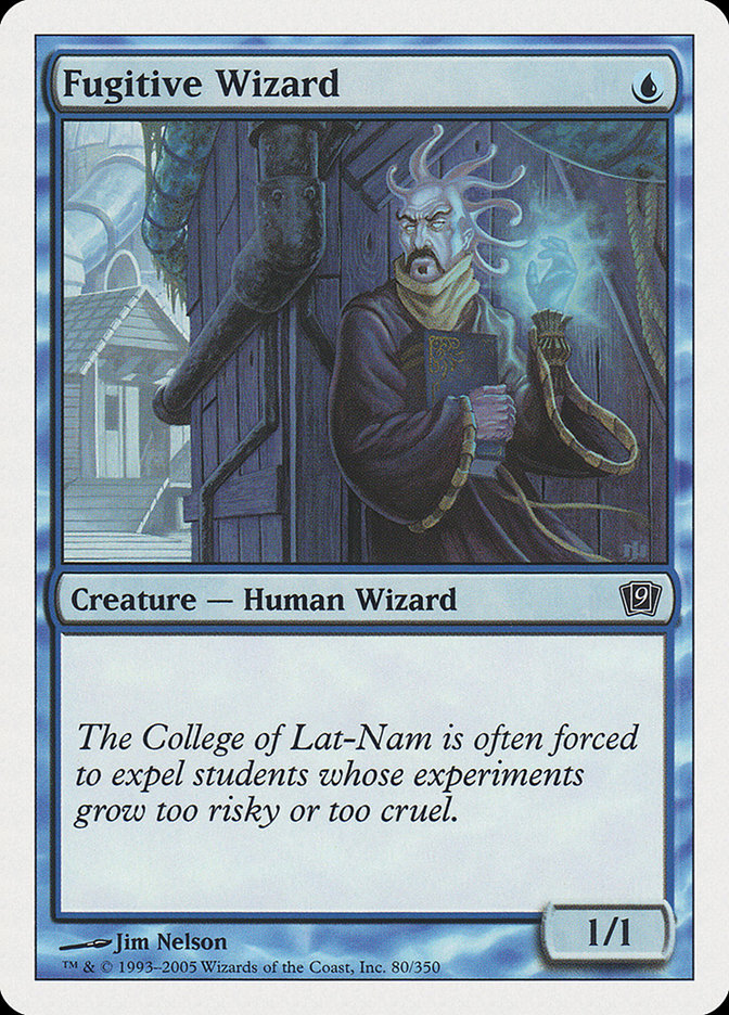 Fugitive Wizard [Ninth Edition] Foil