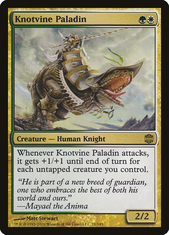 Knotvine Paladin [Alara Reborn] Foil