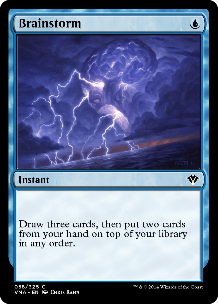 Brainstorm  [Vintage Masters] Foil