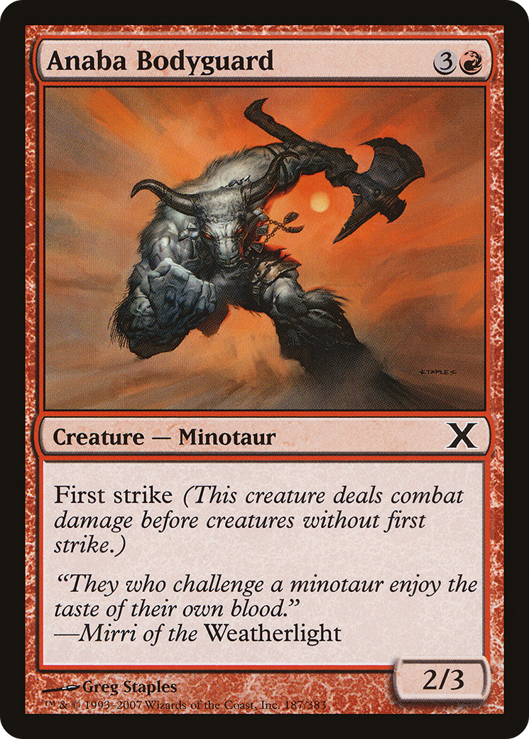 Anaba Bodyguard  [Tenth Edition]