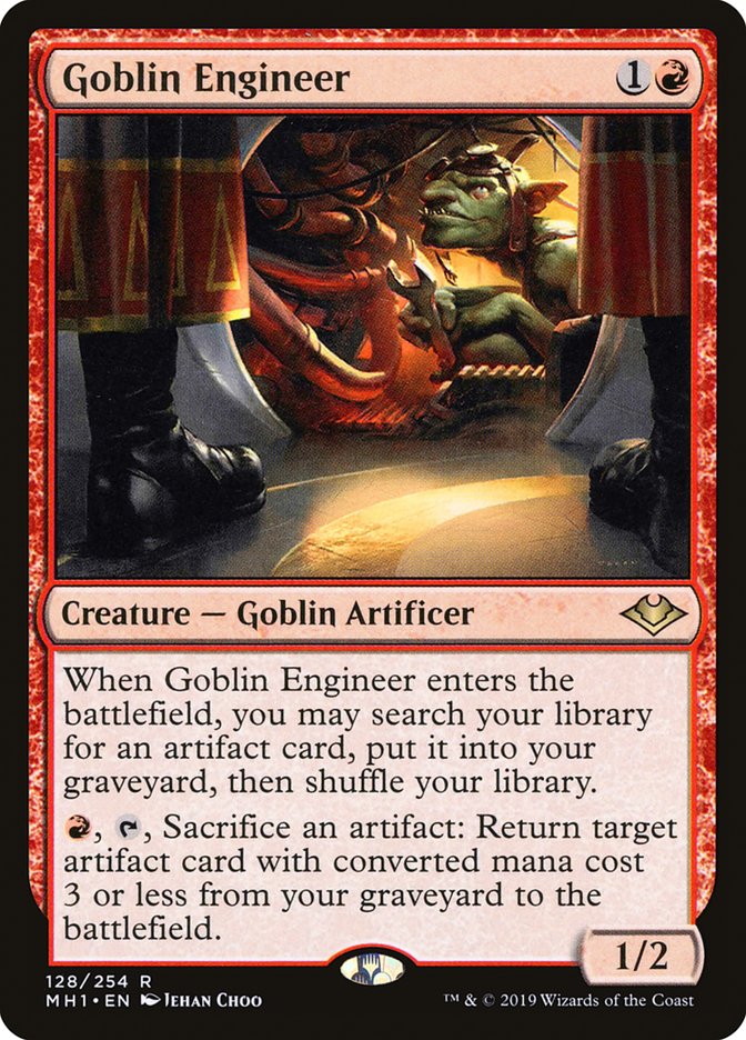 Goblin Engineer [Modern Horizons] Foil