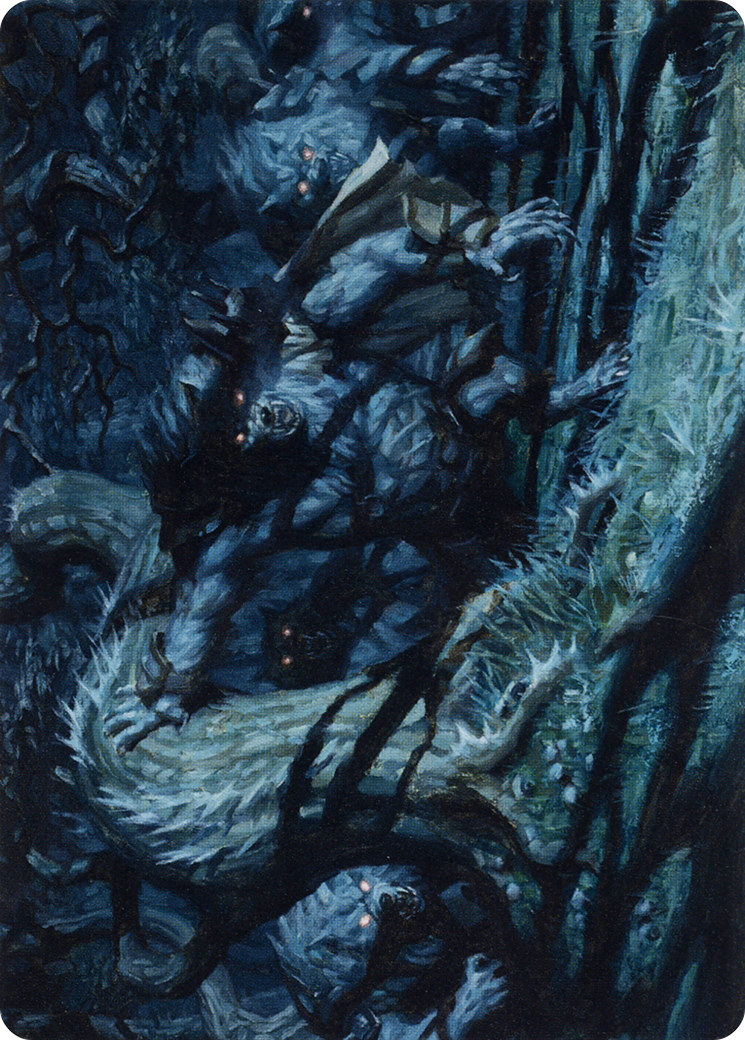 Unnatural Moonrise // Unnatural Moonrise  [Midnight Hunt Art Series] (Borderless) Foil