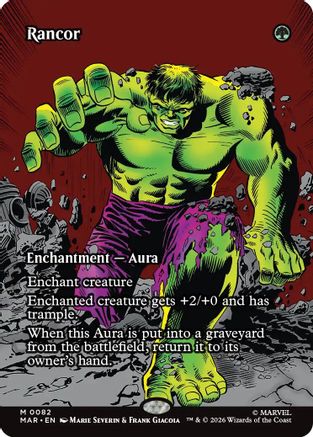 Rancor (Borderless)  [Marvel Universe Eternal-Legal] Foil