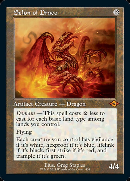 Scion of Draco (Retro) [Modern Horizons 2] Foil