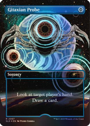 Gitaxian Probe (2067) (Rainbow Foil)  [Secret Lair Drop Series] Foil