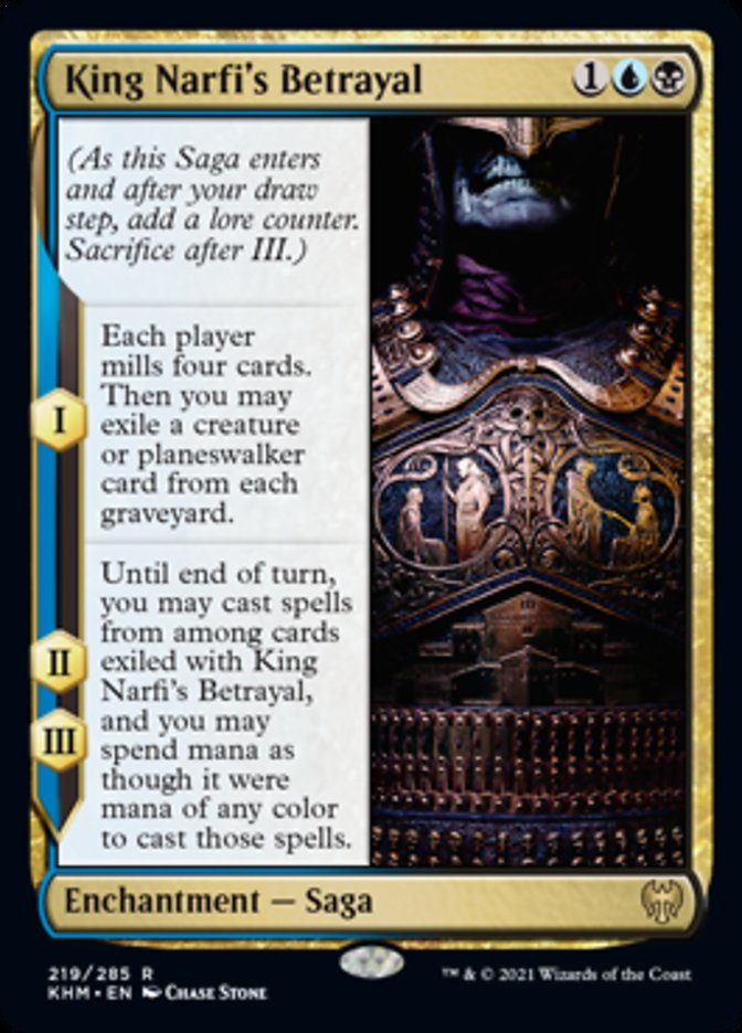 King Narfi's Betrayal [Kaldheim] Foil