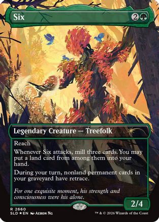 Six  [Secret Lair Drop Series] Foil