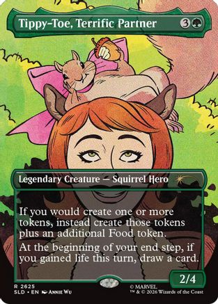 Tippy-Toe, Terrific Partner  [Secret Lair Drop Series] Foil