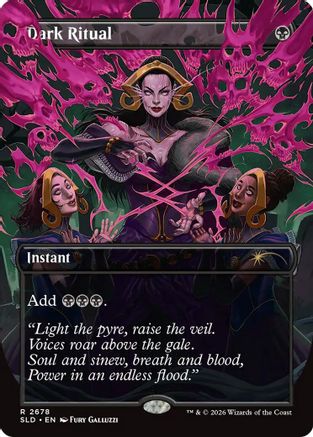 Dark Ritual (2678)  [Secret Lair Drop Series] Foil