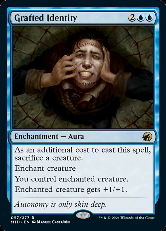 Grafted Identity [Innistrad: Midnight Hunt] Foil