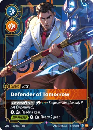 Jayce - Defender of Tomorrow (149/166) - Riftbound - [Vendetta] Foil