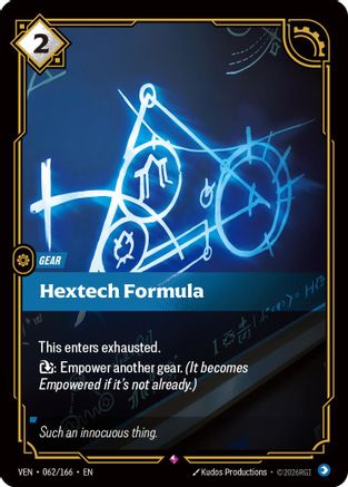 Hextech Formula (062/166) - Riftbound - [Vendetta] Foil