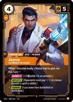 Jayce - Hammer in Hand (088/166) - Riftbound - [Vendetta] Foil