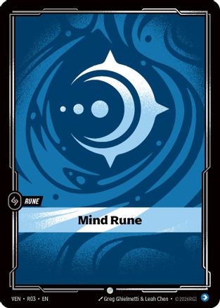 Mind Rune (R03) - Riftbound - [Vendetta]