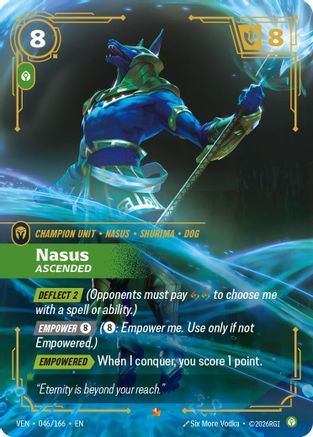 Nasus - Ascended (046/166) - Riftbound - [Vendetta] Foil