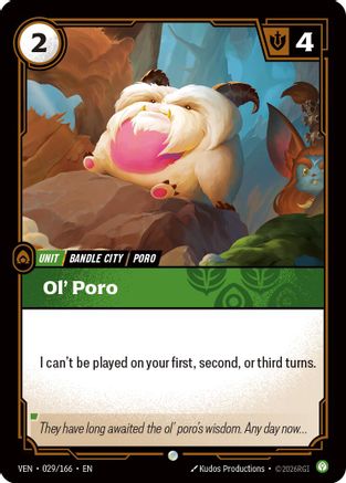 Ol' Poro (029/166) - Riftbound - [Vendetta]