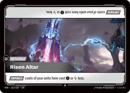 Risen Altar (163/166) - Riftbound - [Vendetta]