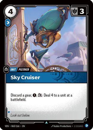 Sky Cruiser (060/166) - Riftbound - [Vendetta]