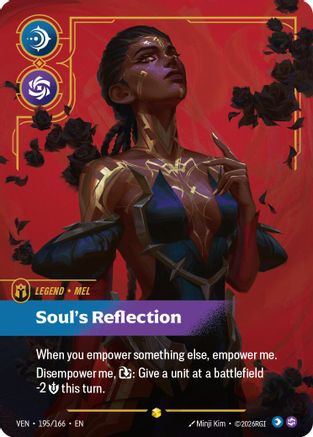 Mel - Soul's Reflection (Overnumbered) (195/166) - Riftbound - [Vendetta] Foil