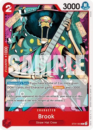 Brook (ST31-003) - [Starter Deck 31: RED Monkey.D.Luffy]