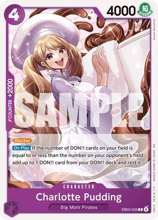 Charlotte Pudding (EB03-035) - [Starter Deck 34: PURPLE Charlotte Katakuri]