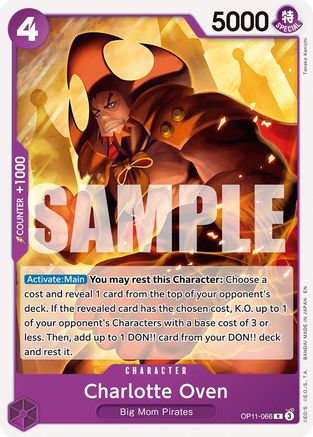 Charlotte Oven (OP11-066) - [Starter Deck 34: PURPLE Charlotte Katakuri]