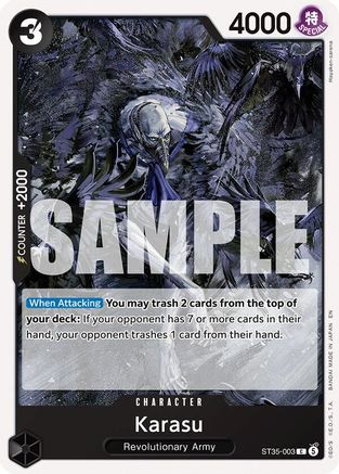 Karasu (ST35-003) - [Starter Deck 35: RED/BLACK Sabo]