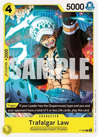 Trafalgar Law (P-088) - [Starter Deck 36: YELLOW Eustass"Captain"Kid]