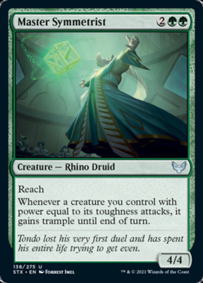 Master Symmetrist [Strixhaven: School of Mages] Foil